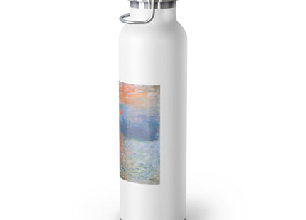 Sunrise by Claude Monet Copper Vacuum Insulated Bottle, 22oz