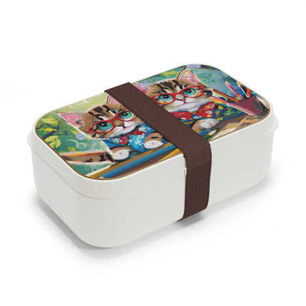 Kitten Scholars Bento Lunch Box