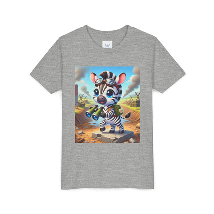 Zebra Lookout Youth Short Sleeve Tee
