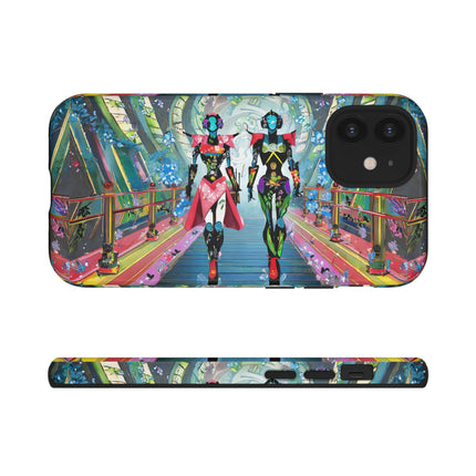 Cyber Punk Robot Models Phone Cases