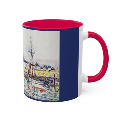 Le Croisic by Paul Signac Colorful Mugs, 11oz