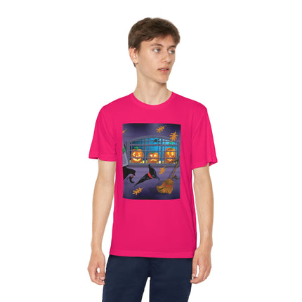 Whimsical Halloween Mischief Youth Competitor Tee