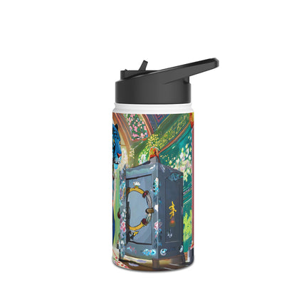 Cyber Panther's Hunt Stainless Steel Water Bottle