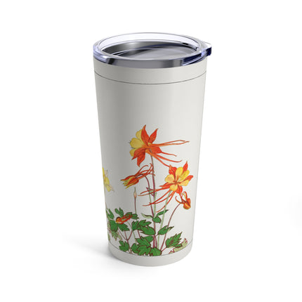 Aquilegia Flower by Tanigami Kônan Tumbler 20oz