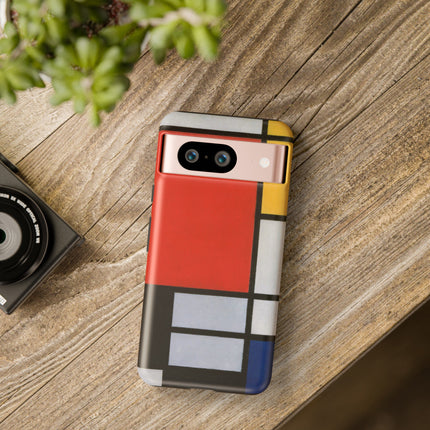 Composition with Red, Yellow, Blue, and Black by Piet Mondrian Phone Cases