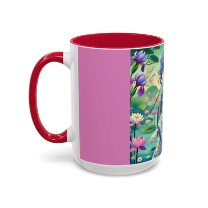Fairy of the Koi Pond Colorful Mugs (11oz, 15oz)