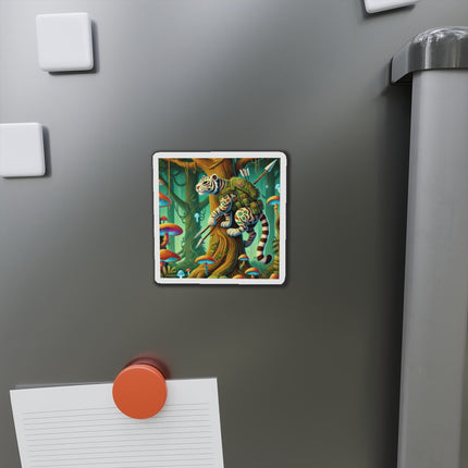Silent Stripes Die-Cut Magnets (5 Sizes)
