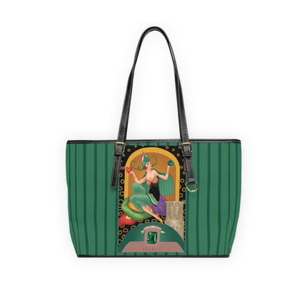 May & Emerald (from the Gem Series) by Sofia Chiostri PU Leather Shoulder Bag