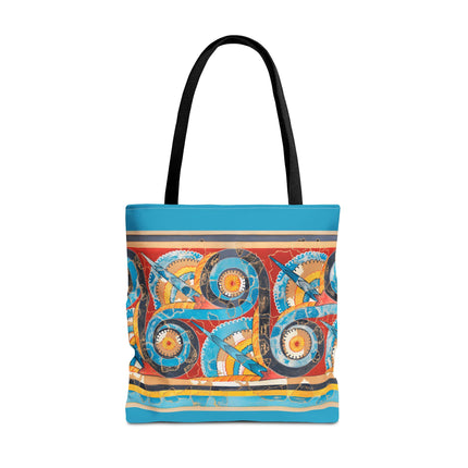 Reproduction of S-Spiral Frieze by Emile Gilliéron Tote Bag (AOP)