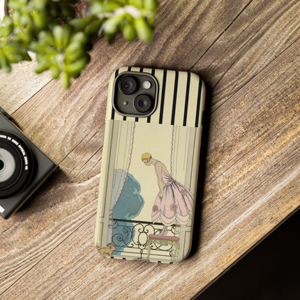 Falbalas et fanfreluches, La Souris by George Barbier Phone Cases