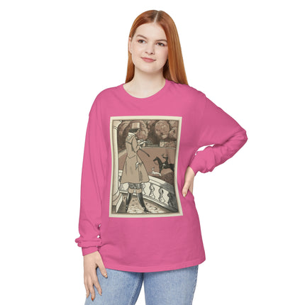 Amazone by Fernand Siméon Unisex Garment-dyed Long Sleeve T-Shirt
