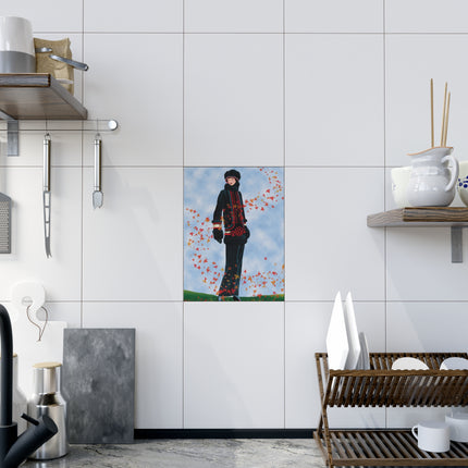 Elegance in Autumn Ceramic Tile
