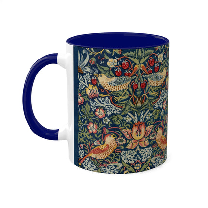 Strawberry Thief by William Morris Colorful Mugs, 11oz