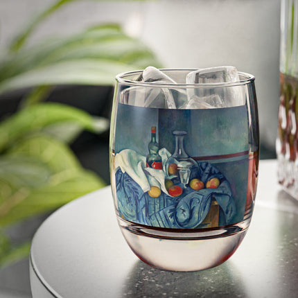 The Peppermint Bottle by Paul Cézanne Whiskey Glass