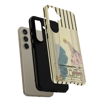 Falbalas et fanfreluches, La Souris by George Barbier Phone Cases