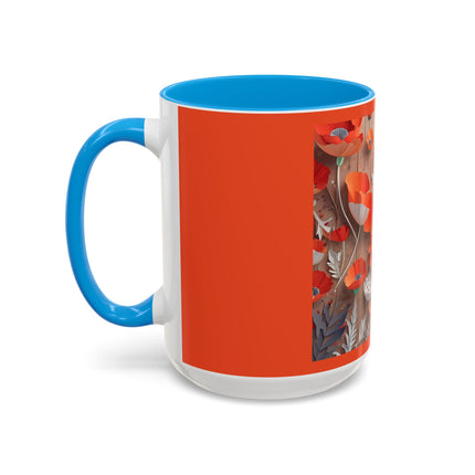Poppy Fairy Colorful Mugs (11oz, 15oz)