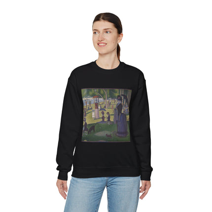 A Sunday on La Grande Jatte by Georges Seurat Heavy Blend™ Crewneck Sweatshirt