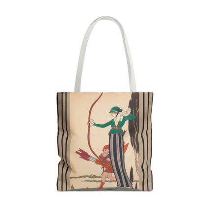 L'Arc Rouge by George Barbier Tote Bag