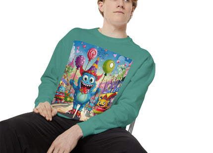 Monster Parade Madness Unisex Garment-Dyed Sweatshirt