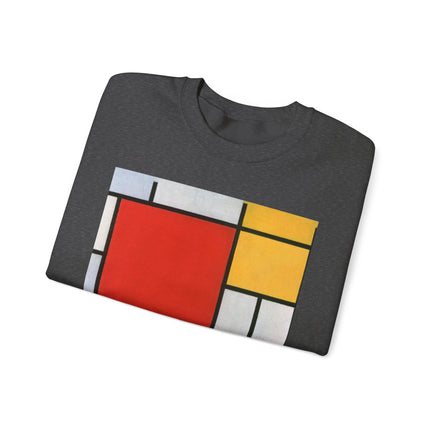 Composition with Red, Yellow, Blue, and Black by Piet Mondrian Heavy Blend™ Crewneck Sweatshirt