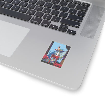 A Visual Journey by Umberto Brunelleschi Kiss-Cut Stickers (4 Sizes)