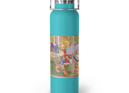 Carousel Splendor Copper Vacuum Insulated Bottle, 22oz