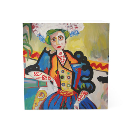 A Mulher by Amadeo de Souza-Carosa Note Cube