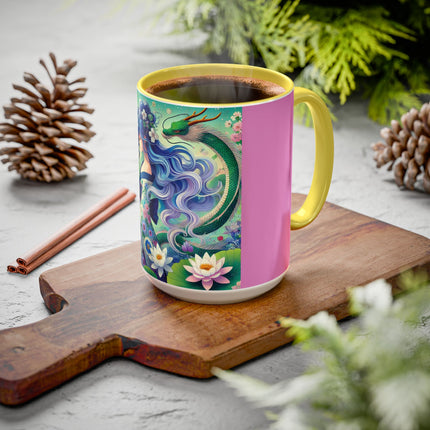 Fairy of the Koi Pond Colorful Mugs (11oz, 15oz)