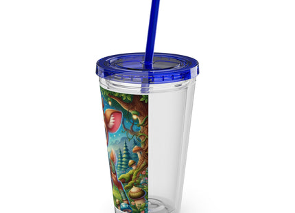 Fawn Defender Sunsplash Tumbler with Straw, 16oz