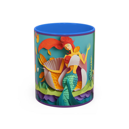 Charming Mermaid Colorful Mugs (11oz, 15oz)