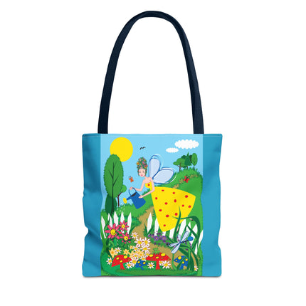 Garden Magic: A Fairy's Delight Tote Bag (AOP)