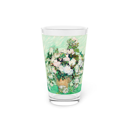 Roses by Vincent Van Gogh Glass, 16oz