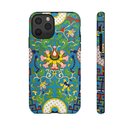 Chinese Floral Illustration by Owen Jones Phone Cases