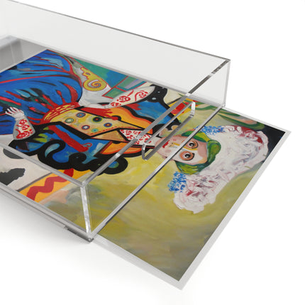 A Mulher by Amadeo de Souza-Carosa Acrylic Serving Tray