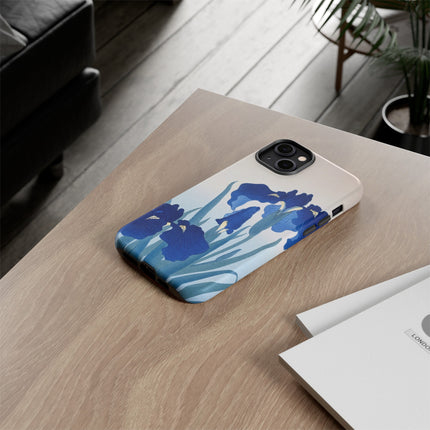 Iris Flowers by Ohara Koson Phone Cases