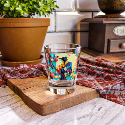 Curious Crow Shot Glass, 1.5oz