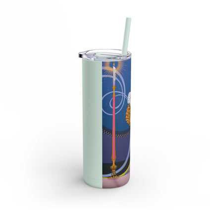 Moonlit Serenade Skinny Matte Tumbler, 20oz