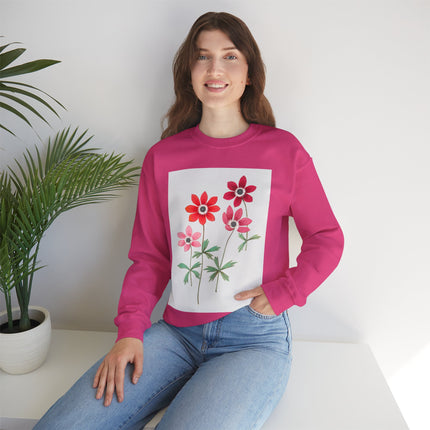 Anemoon, Anemone by Anselmus Boëtius de Boodt Heavy Blend™ Crewneck Sweatshirt