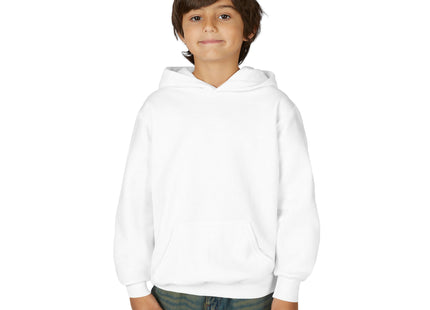 Geisha Kitten by the Seaside Youth Heavy Blend Hooded Sweatshirt