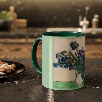 Irises by Vincent Van Gogh Colorful Mugs (11oz, 15oz)