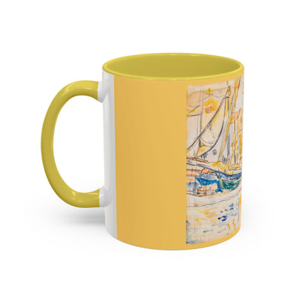Saint-Tropez by Paul Signac Colorful Mugs (11oz, 15oz)