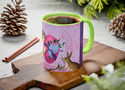 The Fairy’s Blossom Colorful Mugs (11oz, 15oz)