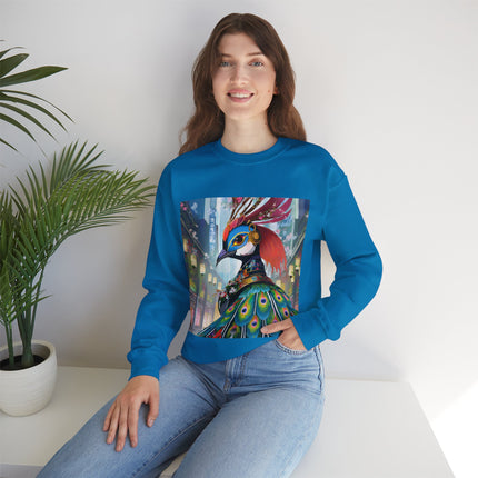Techno Plumes Unisex Heavy Blend™ Crewneck Sweatshirt