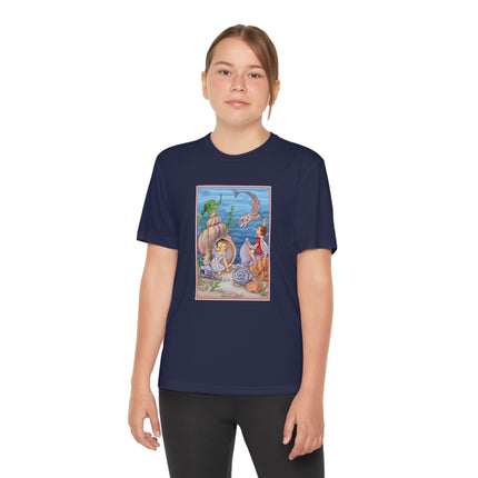Fairy Whispers of the Sea Youth Competitor Tee – Ocean Magic & Underwater Wonder