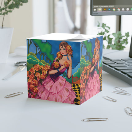 Enchanted Elegance by Bonora Degami Note Cube