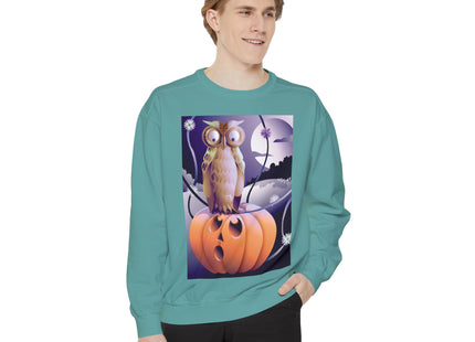 The Startled Pumpkin Unisex Garment-Dyed Sweatshirt