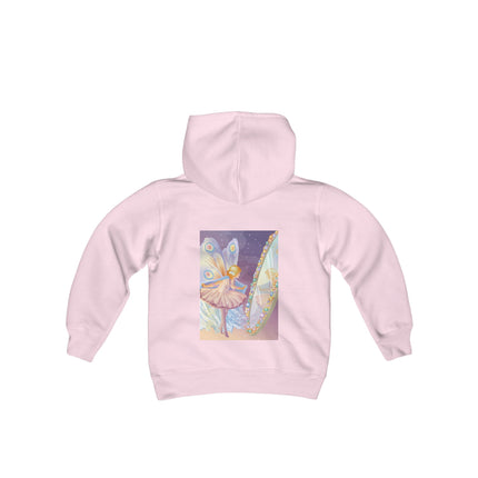 Reflections of Enchantment Youth Hooded Sweatshirt – A Magical Ballet of Light & Imagination