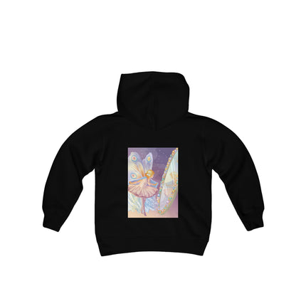 Reflections of Enchantment Youth Hooded Sweatshirt – A Magical Ballet of Light & Imagination