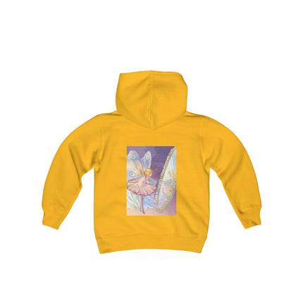 Reflections of Enchantment Youth Hooded Sweatshirt – A Magical Ballet of Light & Imagination