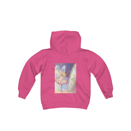 Reflections of Enchantment Youth Hooded Sweatshirt – A Magical Ballet of Light & Imagination